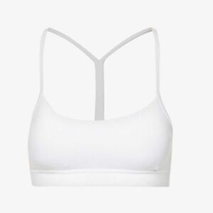 Lululemon Flow Y Bra Nulu in White